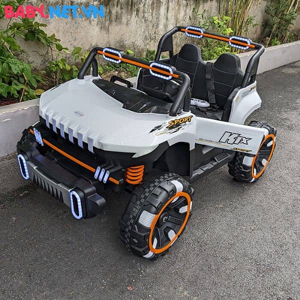 Big Size 2 Seater Jeep Rechargeable Off-road Remote Controlled & Self 4