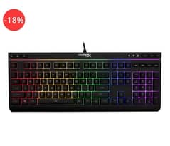 hyperX alloy core RGB gaming keyboard