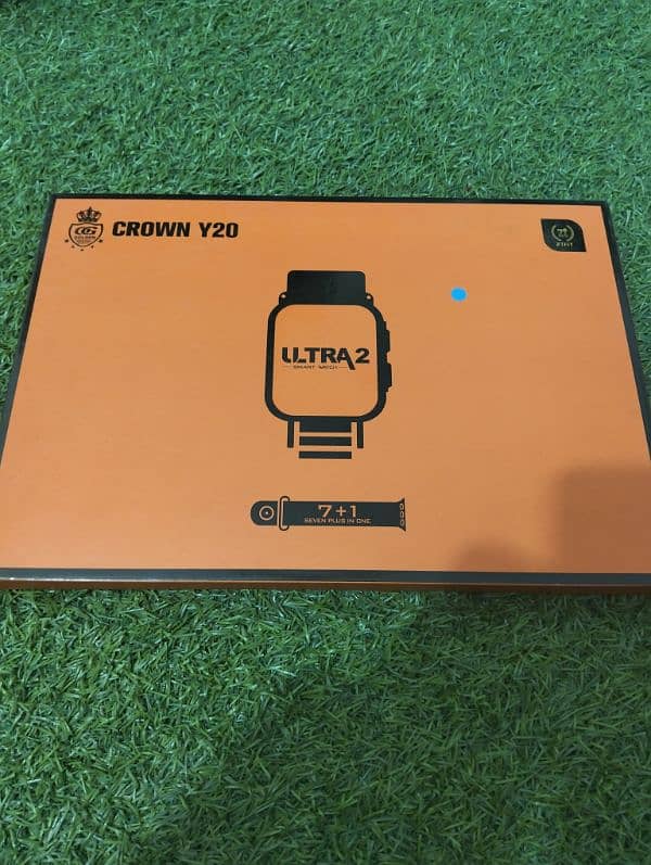 Smartwatch Crown Y21 Ultra 2 with 7 Straps 0