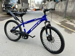 New condition bicycle 24 size urgent sale 03095449689