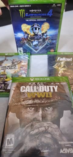 4 Brand New Sealed Xbox One games