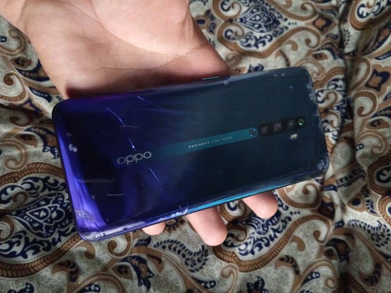 oppo reno 2f  8 gb raam 256 gb memory penal change 2