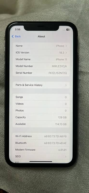 Iphone 11 128gb non PTA factory unlock 7