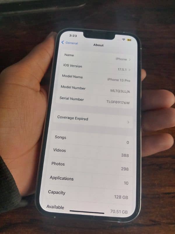 Iphone 13 pro NON PTA For sale 1