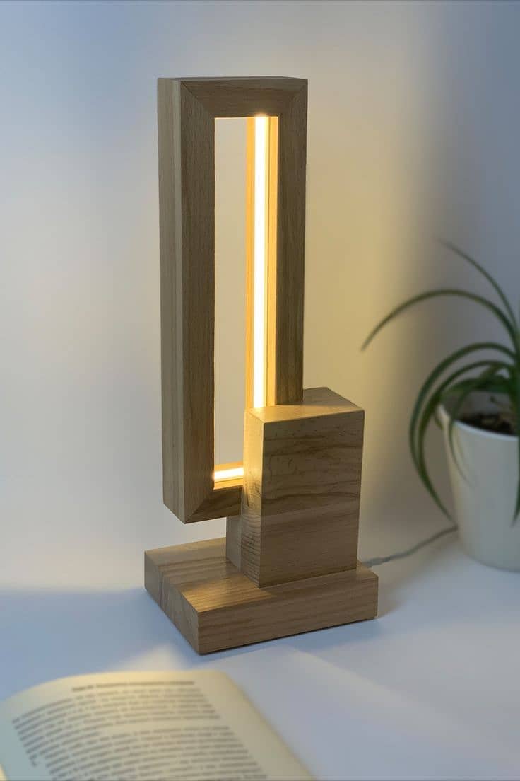 Wooden Floor Lamp (STWL2501) 0