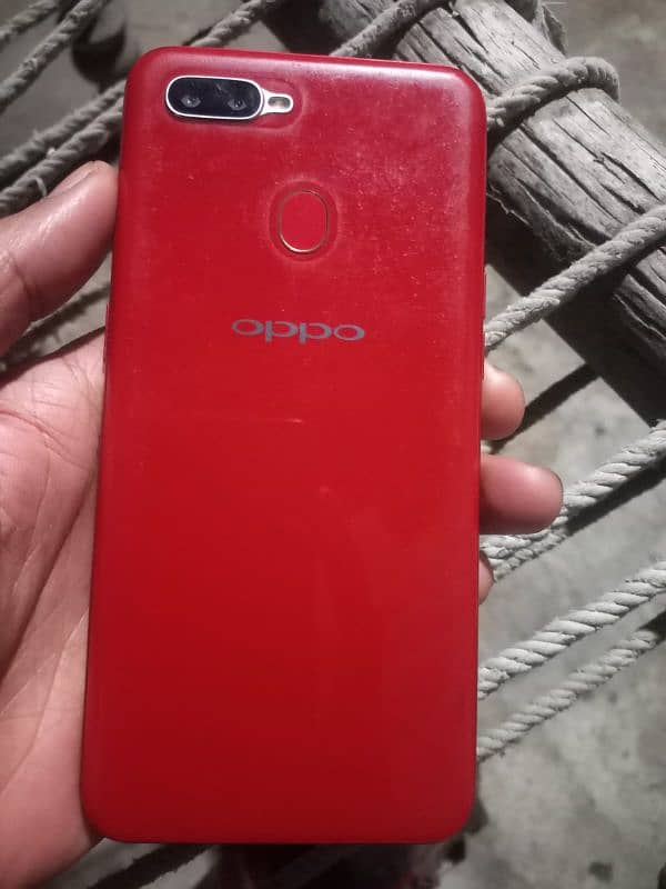 only mobile 3.32 oppo a5s used phone red colour 2