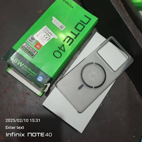 infinix NOTE 40    8+8/256 2