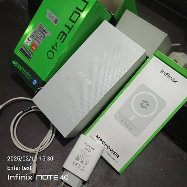 infinix NOTE 40    8+8/256 3
