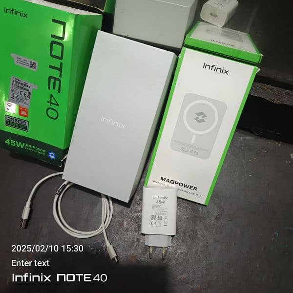 infinix NOTE 40    8+8/256 5