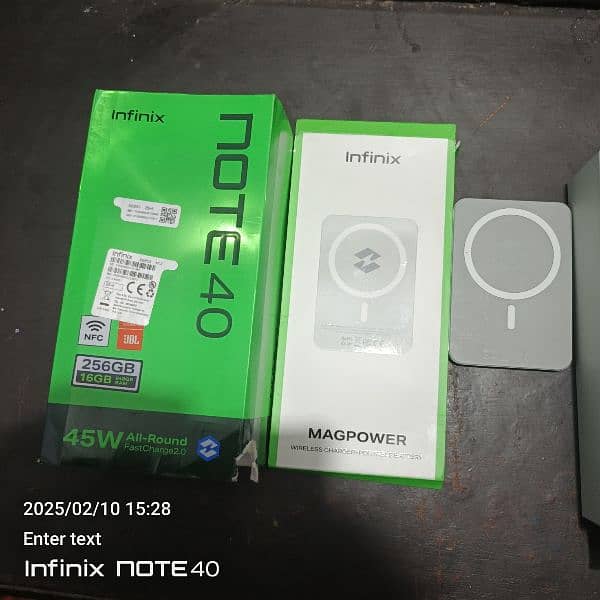 infinix NOTE 40    8+8/256 8