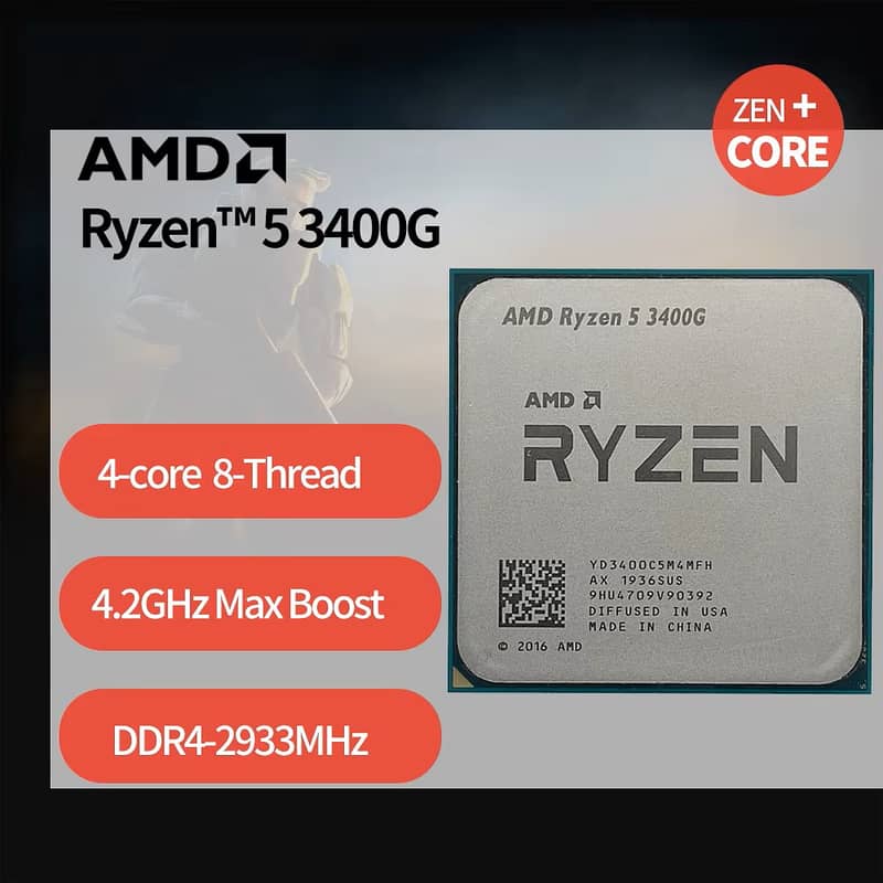 Amd ryzen 5 pro 3400g 1