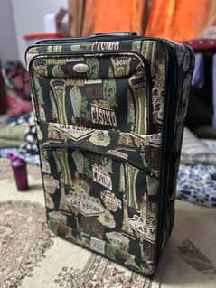 usa purchased big size luggage bag fix price