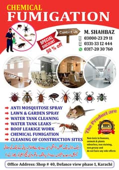 Fumigation Deemak Control, Pest Control, coackroach spray bestservices