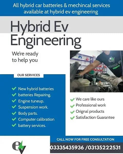 hybrid batteries and ABS Toyota Honda all model 5