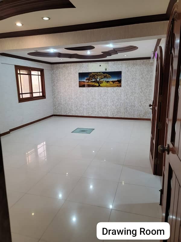 311 SQUARE YARDS 4 BED DRAWING DINNING PORTION FOR RENT IN JAUHAR 5