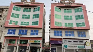 3600 SQUARE FEET COMMERCIAL OFFICE FOR RENT IN MAIN UNIVERSITY ROAD OPPOSITE NED UNIVERSITY