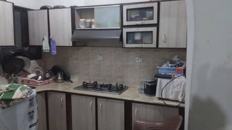 2 Bed dd flat for sale on spacious  block 13 gulistan e jauhar 0