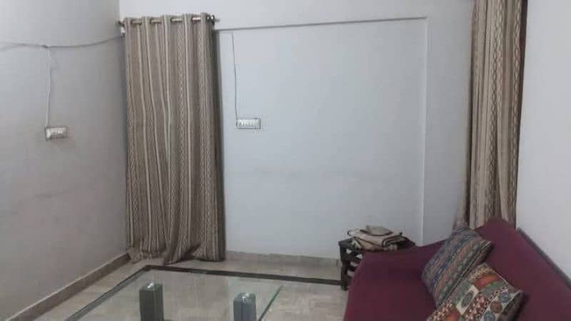 2 Bed dd flat for sale on spacious  block 13 gulistan e jauhar 6