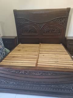 Genuine Sheesham Bed for sale. Very good condition!!