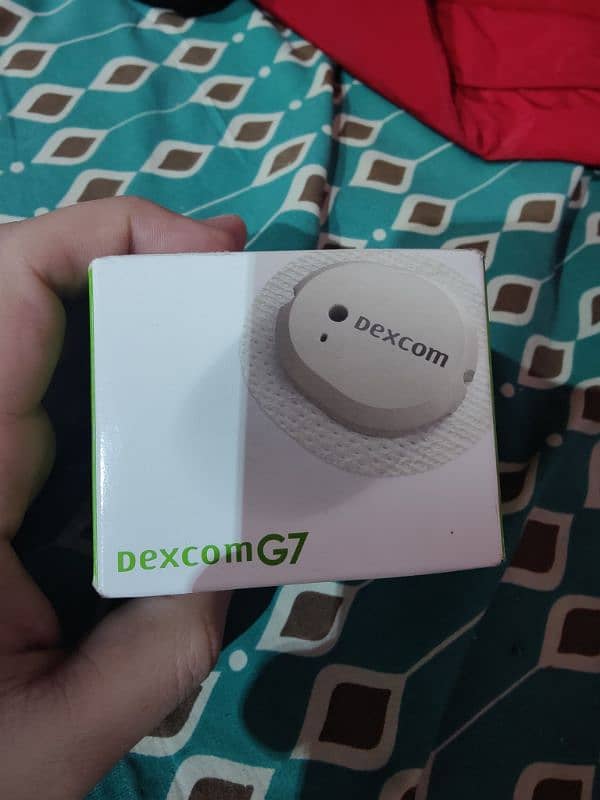 Dexcom G7 glucose meter 1