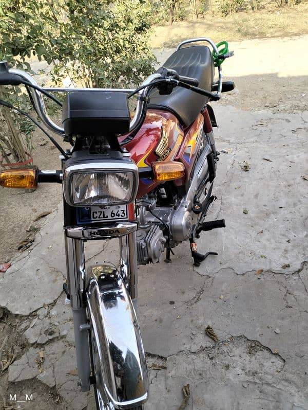 Honda CD 70 isb number 2