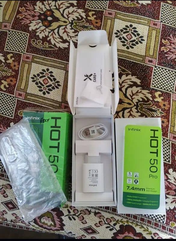 Infinix hot 50 pro in warranty lush condition 4