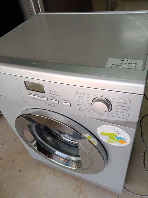 Kenwood front load fully aitomatic washing machine 3