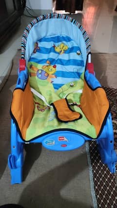 Baby Bouncer, Rocker, Cot With Vibration