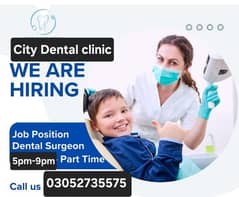 female dental surgeon required for 4 hrs  as helping hand with dentist