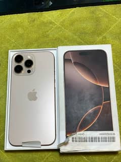 iPhones 16 pro max ( sim non active)