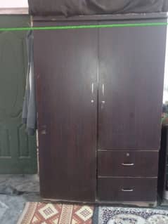 Wardrobe and side standing table