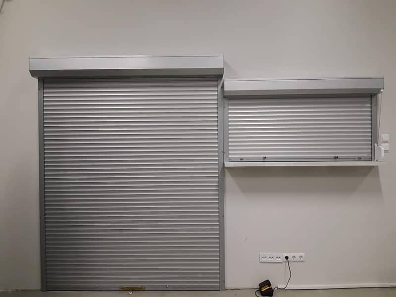 Motorised / Automatic Rolling Shutter Doors In Auminium, PVC, Gi 4