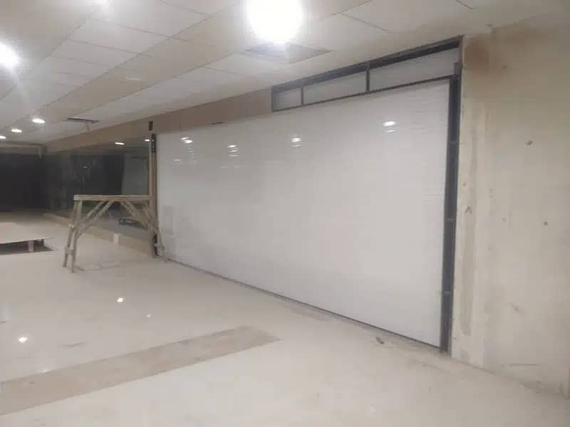 Motorised / Automatic Rolling Shutter Doors In Auminium, PVC, Gi 5