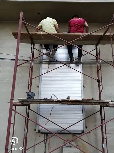 Motorised / Automatic Rolling Shutter Doors In Auminium, PVC, Gi 8