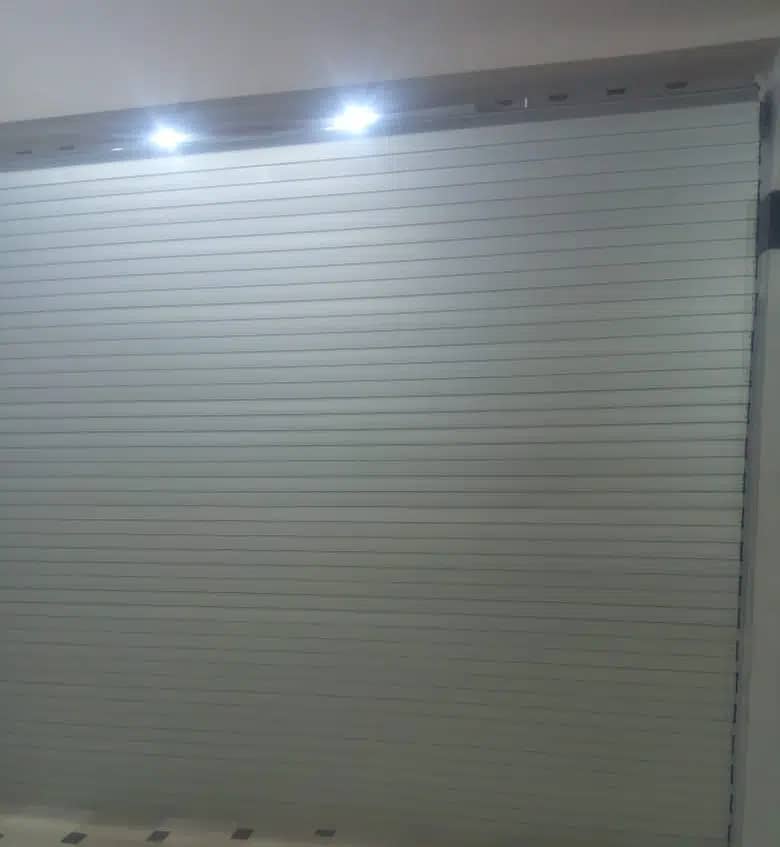Motorised / Automatic Rolling Shutter Doors In Auminium, PVC, Gi 18