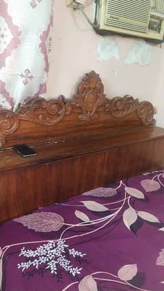 Wooden bed with Ortho Foam for sell