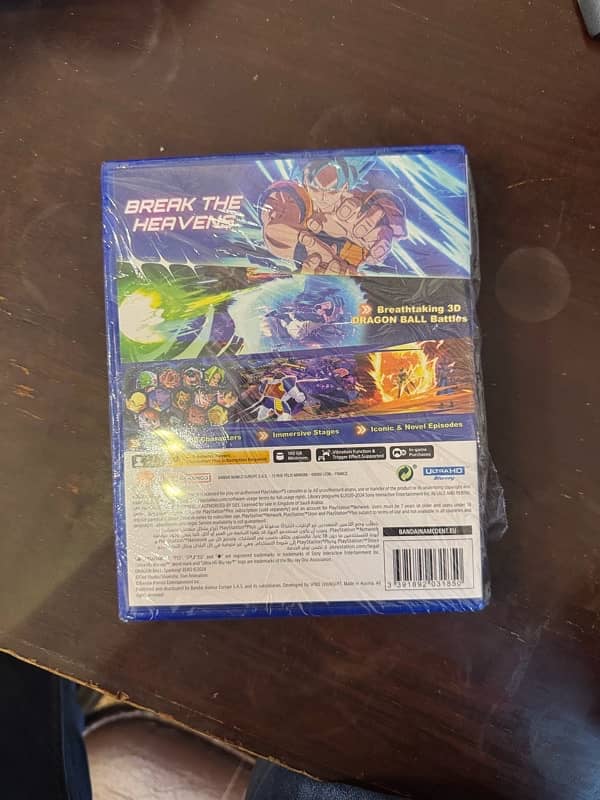 Dragon Ball Sparking Zero PS5 UK region 2