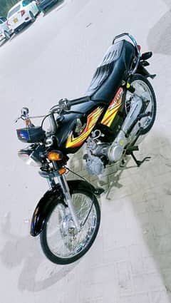 Honda CD-70 Euro2 2020 karachi num 1st owner Genuine condition