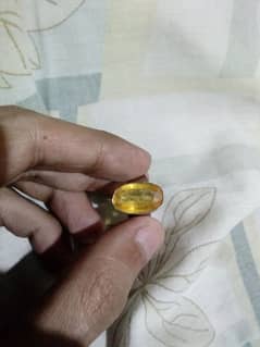 natural Yellow sapphire (pukhraj)