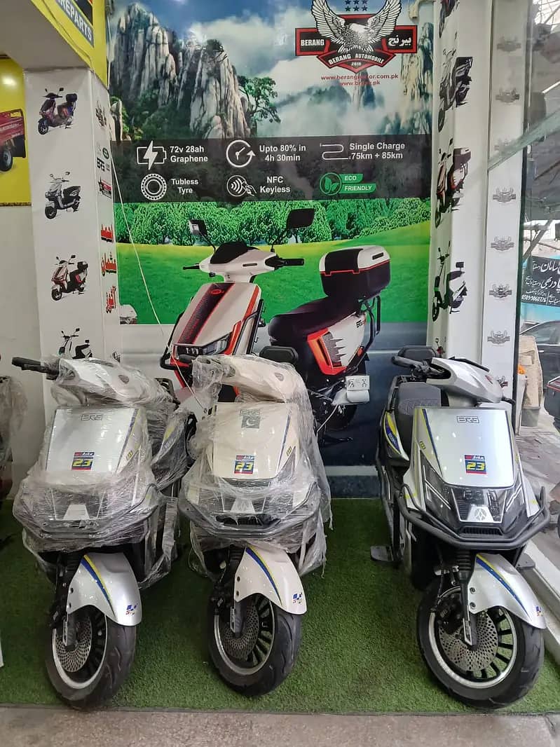 Electric scooty, Electric scooter,Electric bikes,BRG EV SCOOTER ES20 3