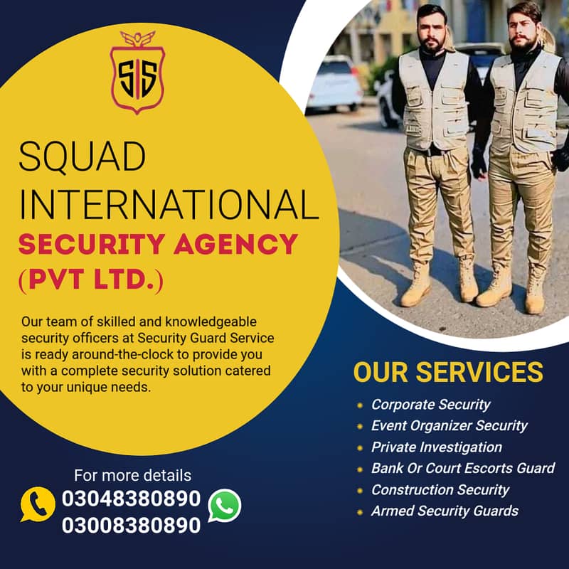 Event Security Guards , Staff Commandos, Protocol services 0