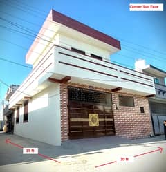 6 Marla Corner Sun Face House for Sale in New Model Town Taxila