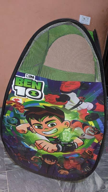 kids ben 10 tent house in new condition 0