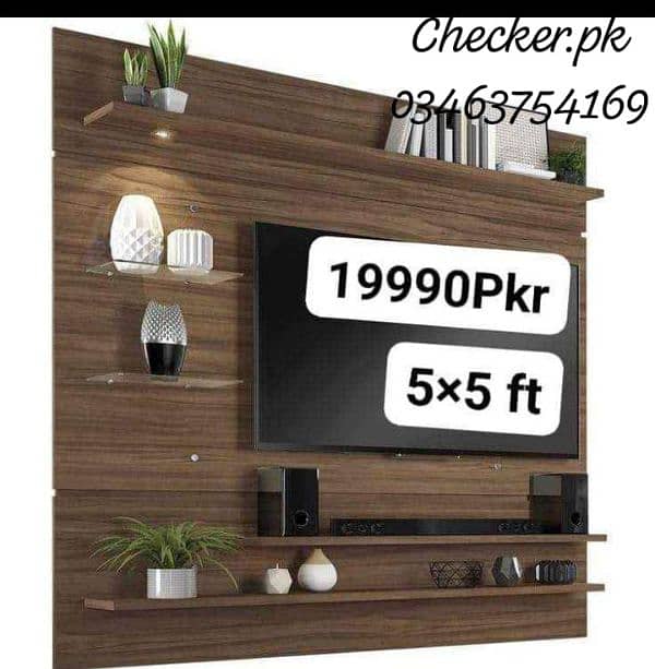 LED Console, tv stand, tv trolley, media wall, console, wall panel 11