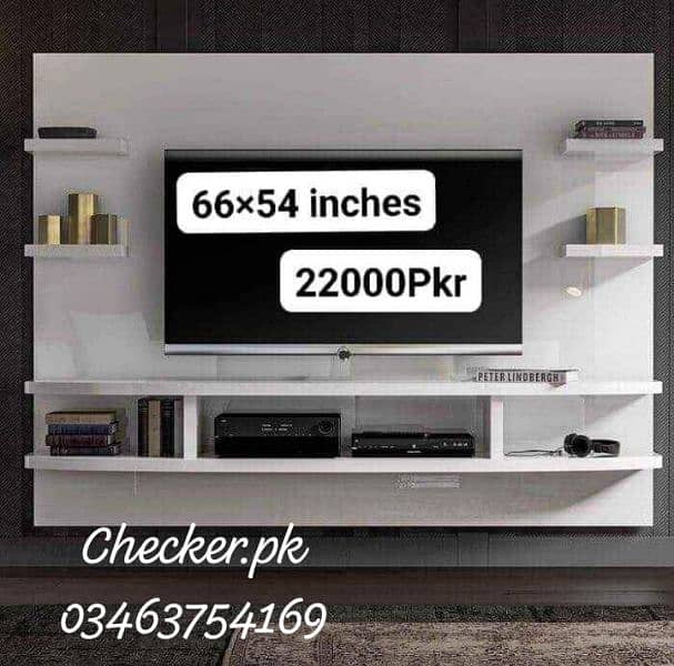 LED Console, tv stand, tv trolley, media wall, console, wall panel 15