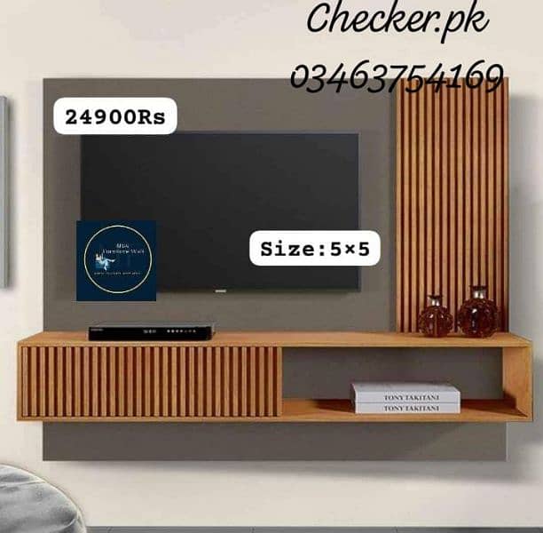 LED Console, tv stand, tv trolley, media wall, console, wall panel 18