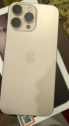 iphone 16 pro max 256 Gb desert Titanium PTA exchange possible with ip