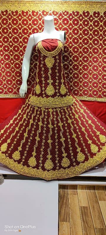 Hand made Indian designer lengha 5