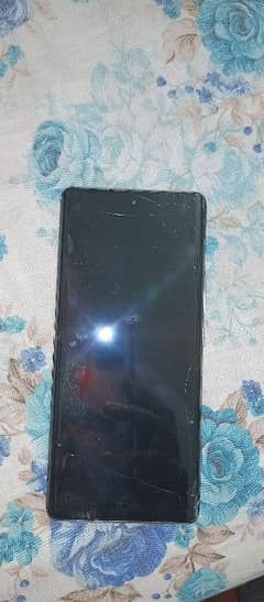 Infinix zero 30 glass cracked 8/256 only phone daba charger nai ha