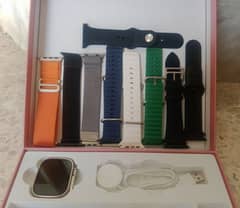 Smart watch ultra 9 with 9 straps